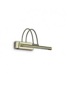 MR DESIGN: Lampada da quadro specchio brunito diffusore LED inclinabile 26cm in offerta