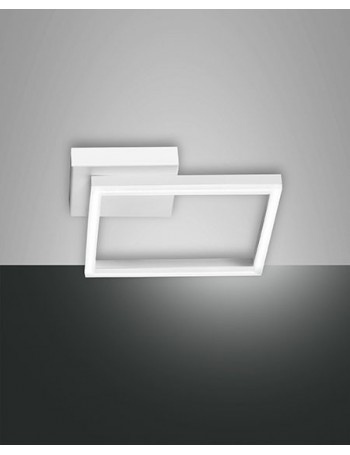 FABAS LUCE: Bard applique plafoniera LED quadrata dimmerabile bianco in offerta