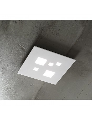 PERENZ: Plafoniera LED quadrata 27w bianco luce naturale 30cm in offerta