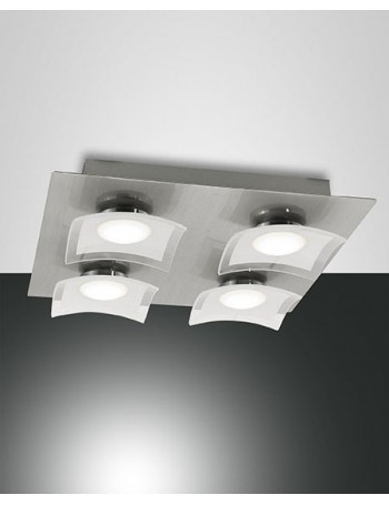 FABAS LUCE: Desus plafoniera LED quadrata dimmerabile diffusori luce cada in offerta