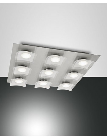 FABAS LUCE: Desus plafoniera LED quadrata dimmerabile diffusori luce calda 50x50cm in offerta