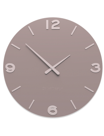 CALLEADESIGN: Smarty orologio moderno da parete legno grigio prugna in offerta