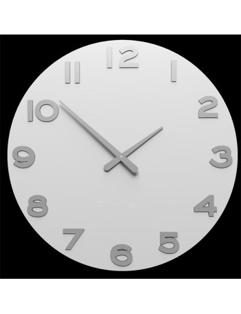 CALLEADESIGN: Orologio rotondo da parete moderno legno bianco grigio in offerta