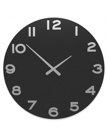 CALLEADESIGN: Orologio da parete moderno rotondo legno nero in offerta