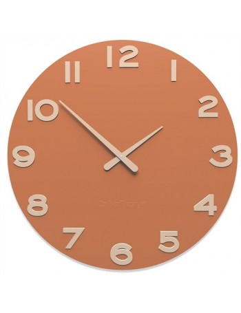 CALLEADESIGN: Orologio da parete moderno legno terracotta in offerta