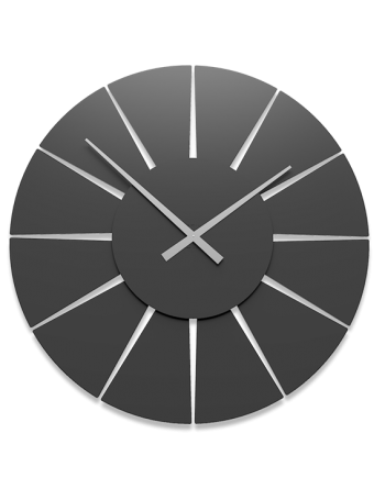 CALLEADESIGN: Extreme l orologio da parete in legno taglio laser nero 100cm in offerta