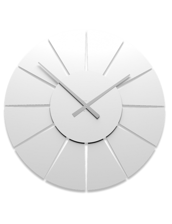 CALLEADESIGN: Extreme l'orologio da parete moderno in legno taglio laser bianco 100cm in offerta