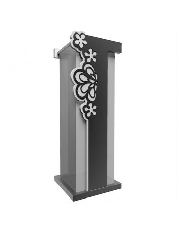 CALLEADESIGN: Merletto portaombrelli floreale moderno legno nero in offerta