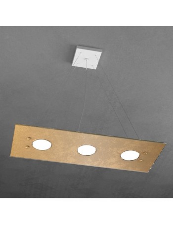 TOP LIGHT: Path 3+2 luci sospensione LED in vetro oro in offerta