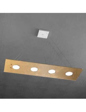 TOP LIGHT: Path 4 luci sospensione LED in vetro oro in offerta