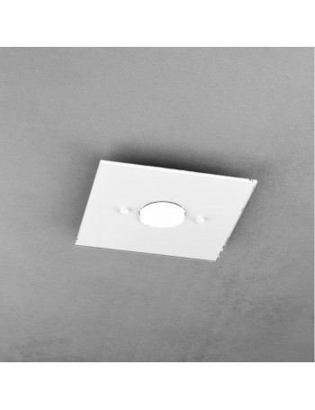 TOP LIGHT: Path plafoniera LED in vetro bianco 25x25cm in offerta