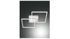 FABAS LUCE: Bard plafoniera LED doppio quadrato dimmerabile bianco in offerta