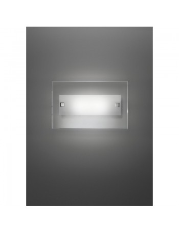 ANTEALUCE: Applique plafoniera LED vetro flat 30x20cm in offerta