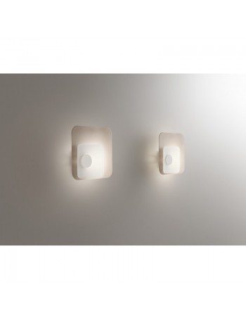 ANTEALUCE: Fuoriskema applique LED tortora square in offerta