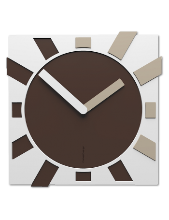CALLEADESIGN: Jap-o orologio da parete in legno taglio a laser tortora in offerta