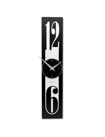 CALLEADESIGN: Thin orologio da parete rettangolare in legno bianco in offerta