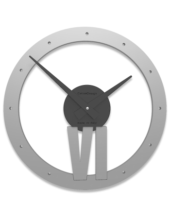 CALLEADESIGN: Xavier orologio da parete rotondo legno nero in offerta