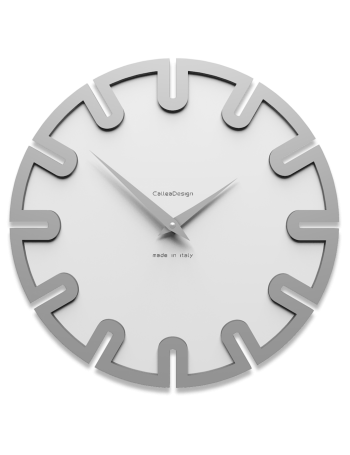 CALLEADESIGN: Roland orologio da parete rotondo legno bianco in offerta