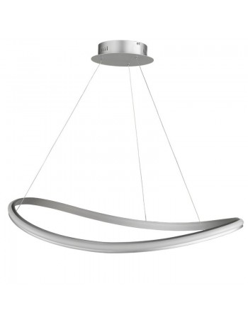 ONDALUCE: Sinuo sospensione LED anello ovale soggiorno 88cm in offerta