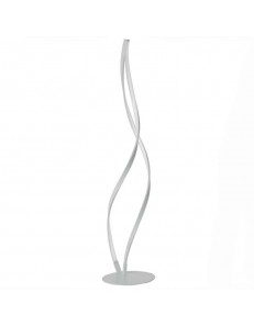 ONDALUCE: Nodo piantana design LED moderno 43w bianco opaco 170cm in offerta