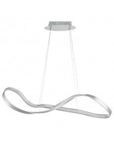 ONDALUCE: Spark sospensione LED silver 95cm in offerta