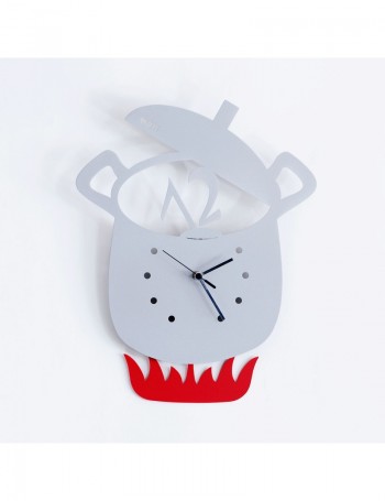 ARTI e MESTIERI: Pentola orologio a pendolo da parete alluminio moderno per cucina in offerta