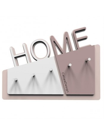 CALLEADESIGN: Home appendichiavi da parete magnetico moderno legno color grigio prugna in offerta