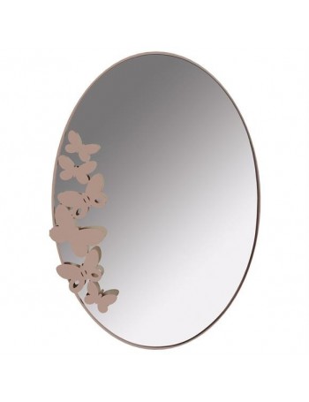 ARTI e MESTIERI: Butterfly specchio da muro design farfalle beige in offerta