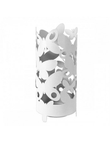 ARTI e MESTIERI: Butterfly porta ombrelli design farfalle bianco in offerta