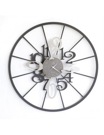 ARTI e MESTIERI: Kalesy grande orologio da parete fango nocciola 70cm in offerta