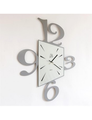 ARTI e MESTIERI: Big prospettiva orologio a parete alluminio grande 100cm in offerta