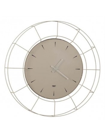 ARTI e MESTIERI: Nudo orologio da parete colore nocciola 94cm in offerta