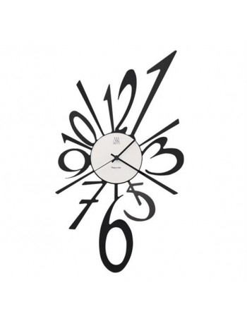ARTI e MESTIERI: Big bang orologio da parete design particolare nero 55cm in offerta
