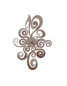 ARTI e MESTIERI: Noemi orologio da parete metallo colore beige in offerta