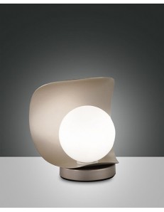 FABAS LUCE: Adria lampada da tavolo warm white oro opaco touch in offerta