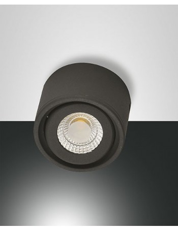 : Anzio lampada spot LED 6w 540lm warm white antracite in offerta