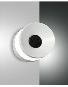 FABAS LUCE: Billie applique LED bianca con altoparlante bluetooth incorporato in offerta