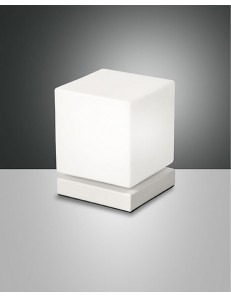 FABAS LUCE: Brenta lampada da tavolo LED 6w bianca touch in offerta
