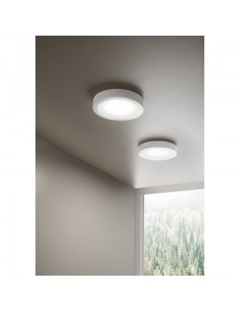 ANTEALUCE: Ring plafoniera LED 25cm bianca in offerta