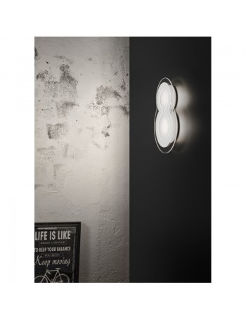 ANTEALUCE: Crazy eight plafoniera LED vetro 61cm in offerta