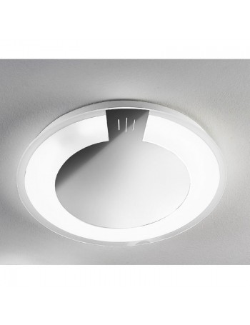 ANTEALUCE: Allum plafoniera LED 38cm inox in offerta