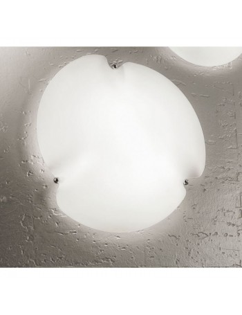 ANTEALUCE: Jenny applique plafoniera bianca 48cm in offerta