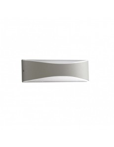 ONDALUCE: Bios silver applique LED biemissione da esterno IP65 in offerta