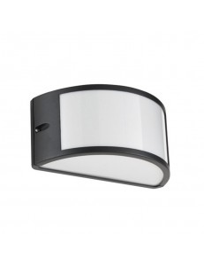 ONDALUCE: Fabius applique IP44 biemissione da esterno nero in offerta