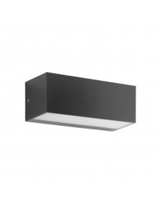 ONDALUCE: Falco nero IP65 applique biemissione da esterno in offerta