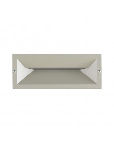 ONDALUCE: Shade segnapasso LED esterno da incasso silver IP65 in offerta