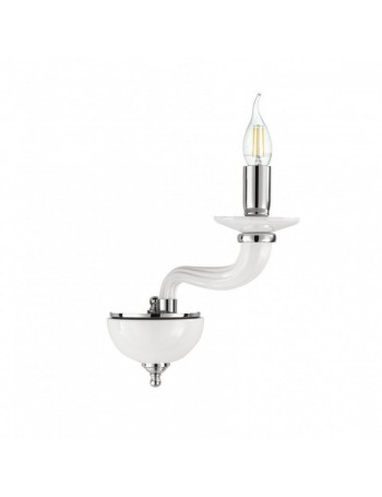 ONDALUCE: Applique in vetro Boheme bianco Ondaluce Ciciriello in offerta