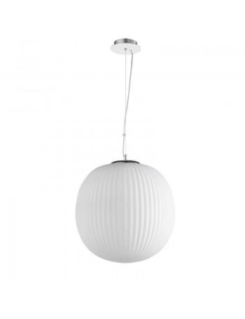 ONDALUCE: Igloo sospensione in vetro bianco 40cm in offerta