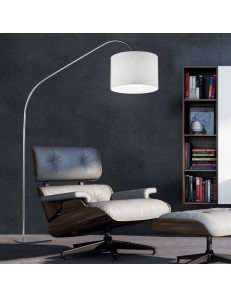 ONDALUCE: Glam piantana bianca e cromo in offerta