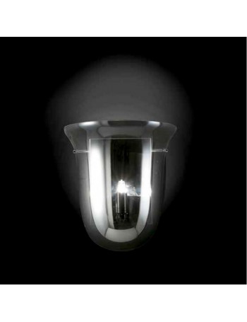 ONDALUCE: Applique campanula con vetro fume' in offerta